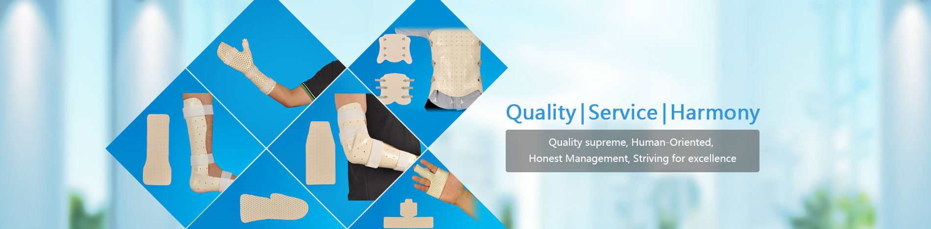 Thermoplastic Splint for Physical Rehabilitation