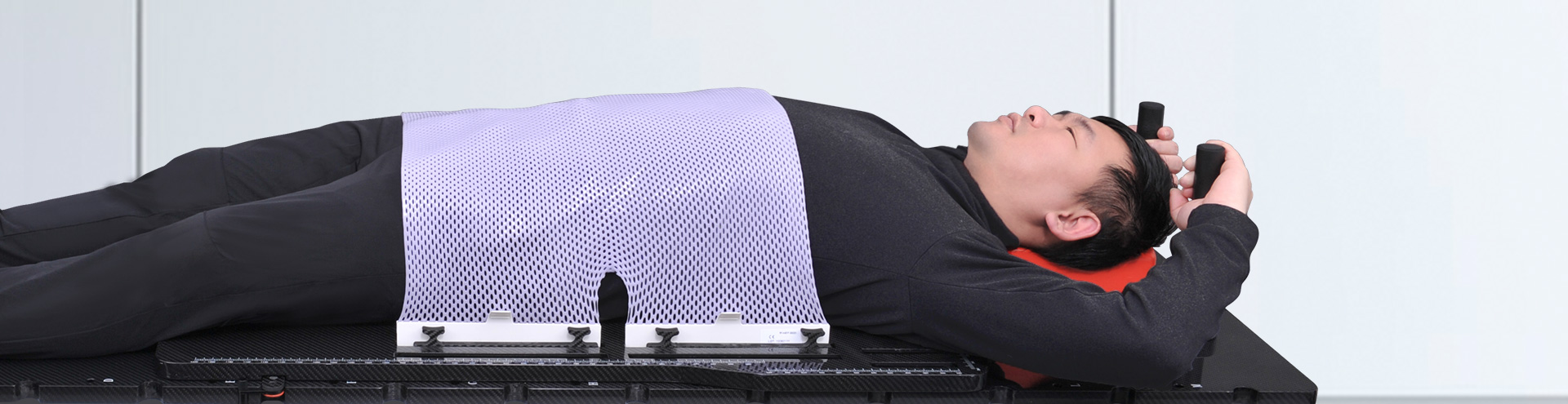 Meicen L type thermoplastic  pelvic mask for radiotherapy treatment 
