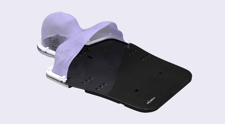 Meicen C-Series Head & Shoulder & Breast Baseplate for radiotherapy treatment