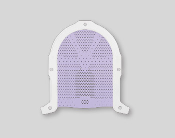 V-type thermoplastic masks