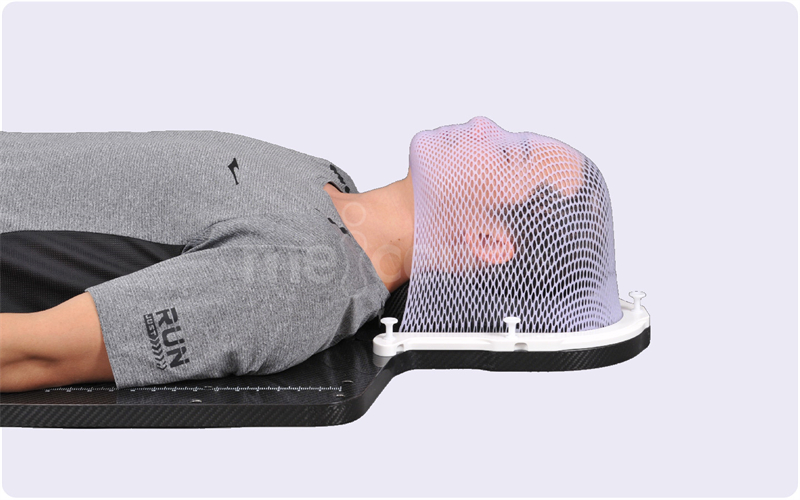 S-shape head-thermoplastic mask