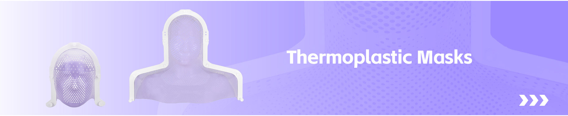 violet thermoplastic masks radiotherapy